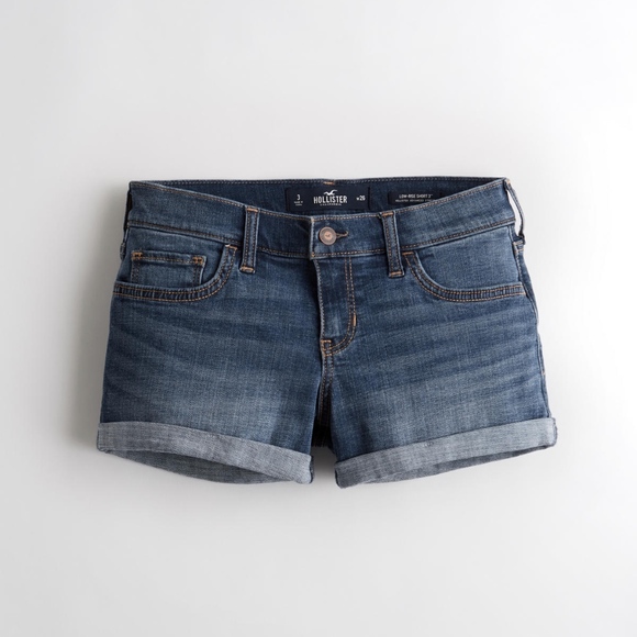 Hollister Low-Rise Denim Short - Picture 1 of 2